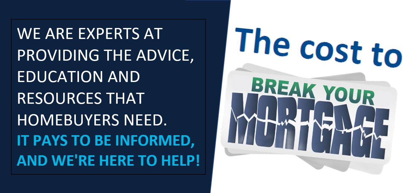 THE COST TO BREAK YOUR MORTGAGE